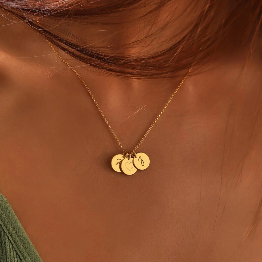 Collier de maman avec prénoms gravés