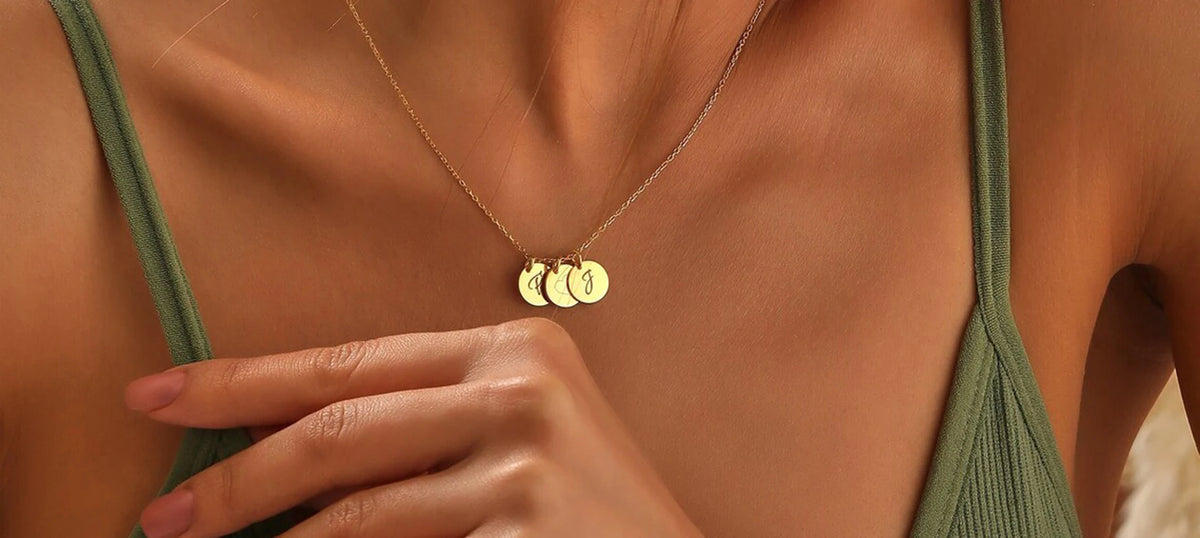 Collier de maman avec prénoms gravés